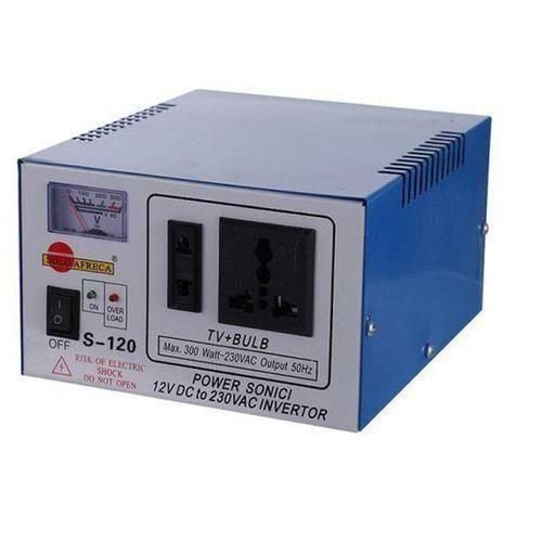 Solar Africa 200w DC To Ac Solar Inverter 230v Ac output -White, Blue