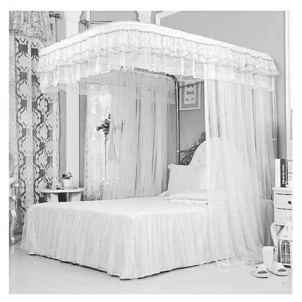 2 Stand Rail Mosquito Net 5by6 & 6by6 White