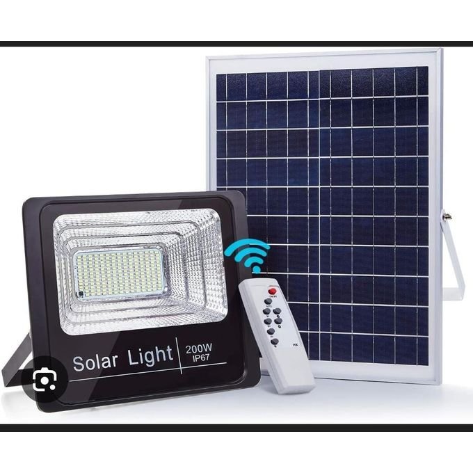 200W Solar Flood Light with 3 Lighting Modes – Automatic Outdoor Security Light