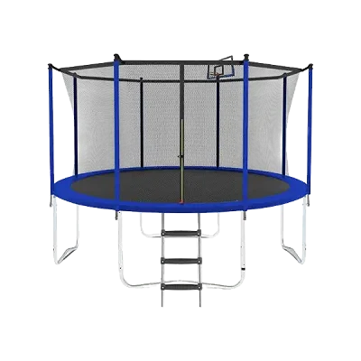 10FT Outdoor Trampoline with Enclosure