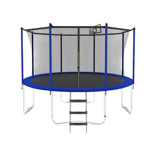 10FT Outdoor Trampoline with Enclosure