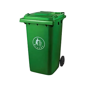 Outdoor 240L Plastic Dustbin Waste Bin, 240 Litres Dustbin – Green
