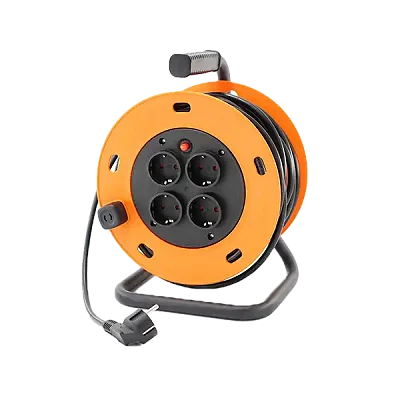 Reel cable 4ways 50m 2.5mm 4 ways