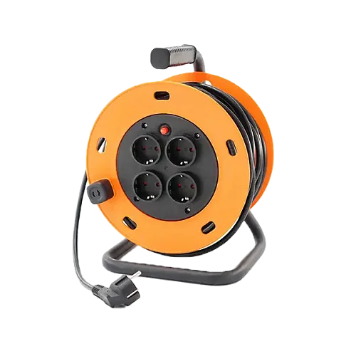 Reel cable 4ways 50m 2.5mm 4 ways