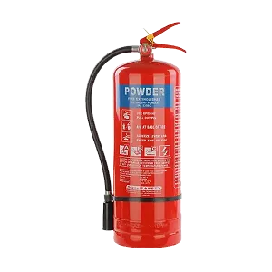 9kg Dry powder fire extinguishers - Red