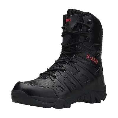Mens Waterproof Hiking Boots Durable Combat Boots