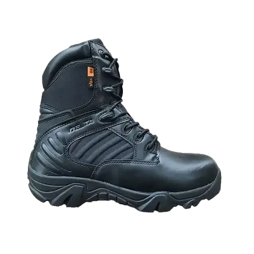 Delta boots high-top outdoor hiking shoes desert boots - Black
