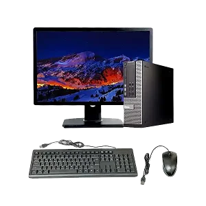 DELL Dual Core CPU 4GB 250GB Desktop Computer - WINDOWS 10