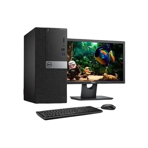 DELL OptiPlex 3090 Desktop Intel Core I5- 1TB /500GB HDD,8gb Ram, With 24" Monitor