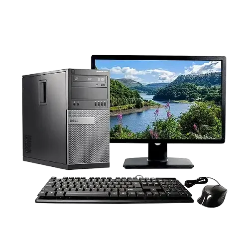 DELL Refurbished Desktop I7 Ram 8gb HDD 500GB (full Set With All Cables)