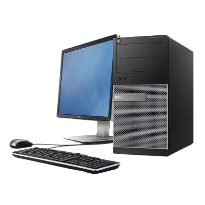 DELL Refurbished Desktop I7 Ram 8gb HDD 500GB (full Set With All Cables)