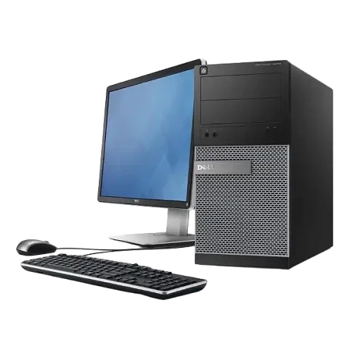 DELL Refurbished Desktop I7 Ram 8gb HDD 500GB (full Set With All Cables)