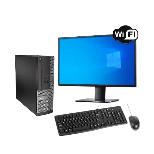 DELL Refurbished Intel Core i3 4GB RAM 500GB 19Inch Monitor Fullset Computer