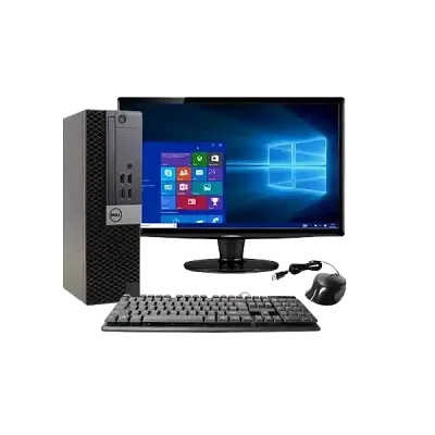 DELL Refurbished OptiPlex Complete Set Desktop CPU Core I3 - 4GB Ram - 500GB