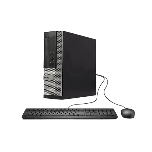 DELL Refurbished Optiplex Desktop CPU 4gb RAM 500GB HDD I5 With Free VGA-Black