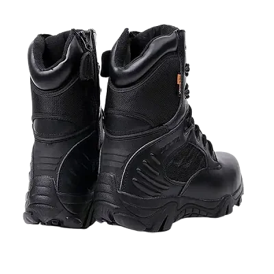 Military Tactical Work Boots Security Jungle Boots - Black
