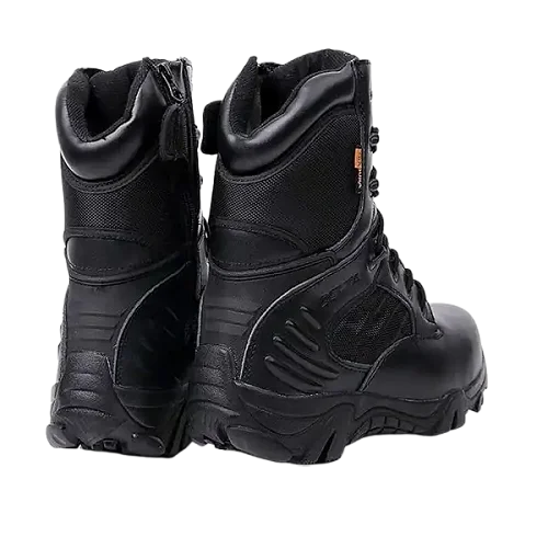 Military Tactical Work Boots Security Jungle Boots - Black