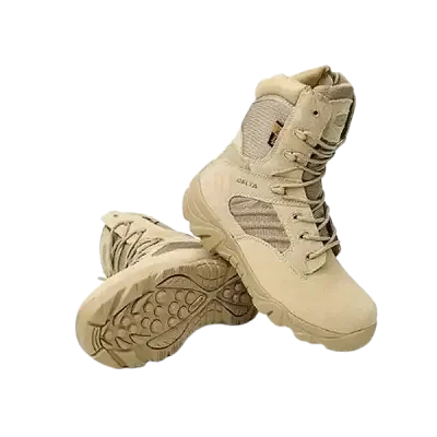 Tactical Desert Delta Combat Boots - Brown