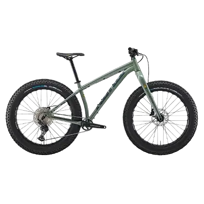 Fat Tire Mountain Bike, 26 Inch Size, 7 Gear Speed - Green