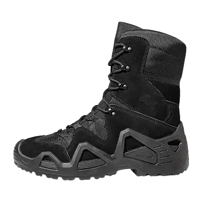 Waterproof Hiking Shoes Men High-top Boots - Black