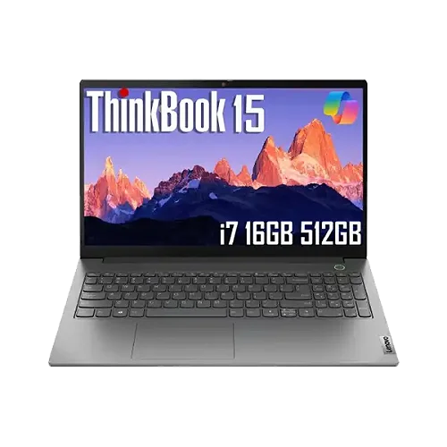 Lenovo Refurbished ThinkBook 15 Intel Core i5 Laptop 16GB RAM 512GB SSD