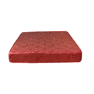 6x6 Rosefoam Deluxe Quilted Mattress 10Inch - Red