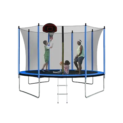 Trampoline for Kid Adult 10FT Outdoor Trampoline with Safety Enclosure Net