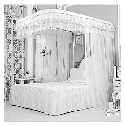 2 Stand Rail Mosquito Net 5by6- White