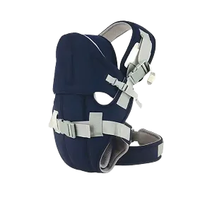 Baby Carrier with Hood – Blue