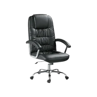 Executive Office Chair, High Back Office Chair- Black