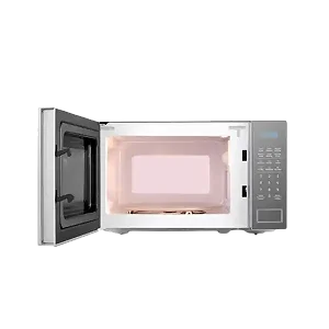 Hisense H20MOMMI Microwave Oven, 20 Litre Mirror Silver