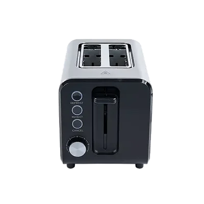Midea MT-RW2L20W 2-Slice Stainless Steel Toaster