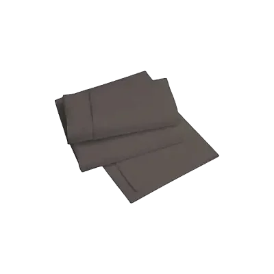 Premium 6x6 6 pcs Cotton Not-Fitted Bedsheets Set - Grey