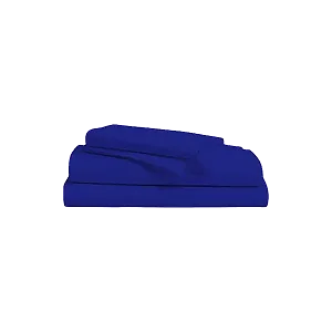 American 6 Pieces 6x6 100% Cotton Bedsheets - Navy Blue