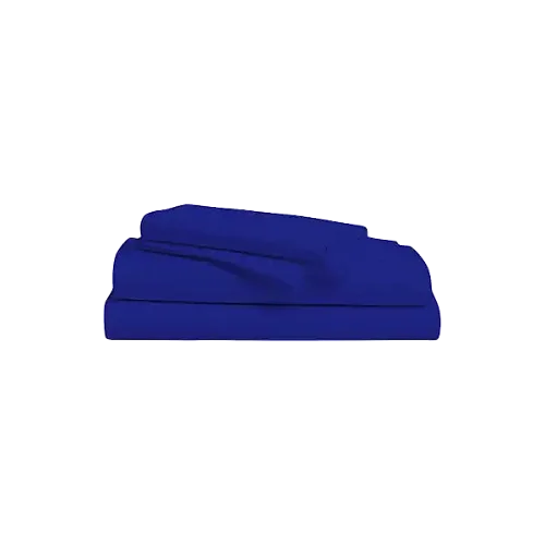 American 6 Pieces 6x6 100% Cotton Bedsheets - Navy Blue