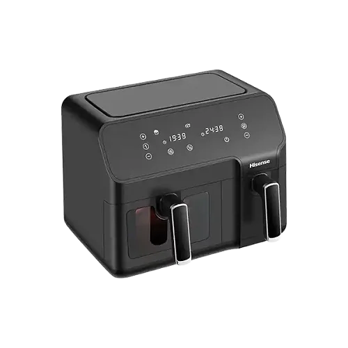Hisense 8.6L [ 5.3L + 3.3L ] dual basket digital air fryer H09AFBK2S5
