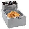 Maxplus 6 Litres Stainless Steel Electric Deep Fryer - Silver