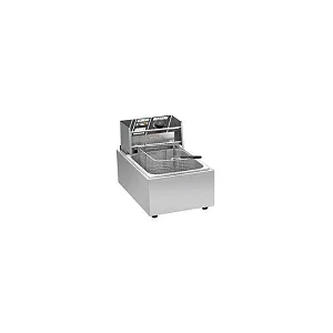 6L Hoffmans HM-88-1. Electric Single Deep Fryer Stainless Steel