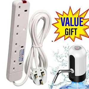 Power King 4 Way Extension Cable With Water Dispenser Pump