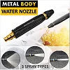 Pressure Nozzle Spray Water Gun - Black