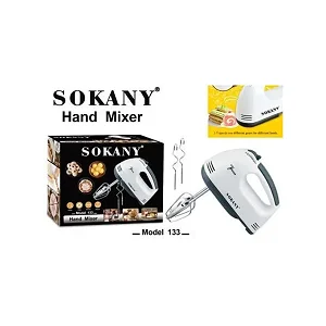 Sokany 7 Speed Hand Mixer - White