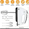 7 Speed Electric Hand Mixer 260W - White