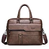 Genetic Jeep cross laptop bag - Coffee Brown