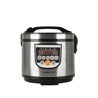 Sokany Electric Digital Rice Cooker 5L With Rice Measuring Cup
