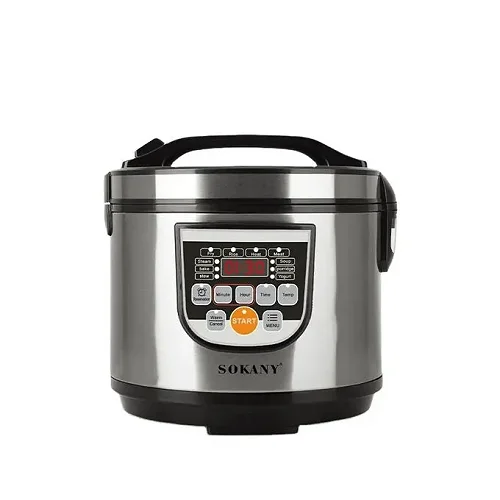 Sokany Electric Digital Rice Cooker 5L With Rice Measuring Cup