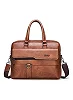 Jeep office documents and laptop bag - Brown