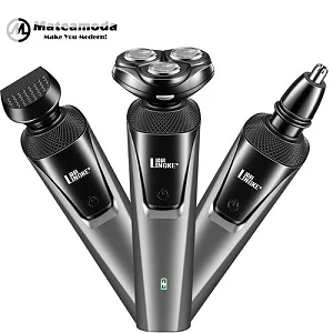 3 In 1 Men's Haver Hair Clipper Trimmer Remover Face Brush