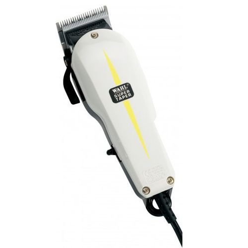 USA Made Wahl 1370/0410 - Super Taper  Hair Clipper Blister Pack/ 3 pin - Wh