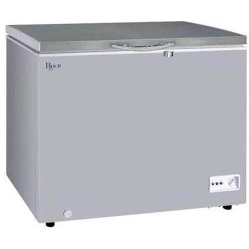 Roch 200 Litres Defrost Deep / Chest Freezer - Silver/Grey