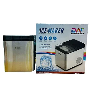 Digiwave Ice Cube Maker 12-15kgs - Silver & Black